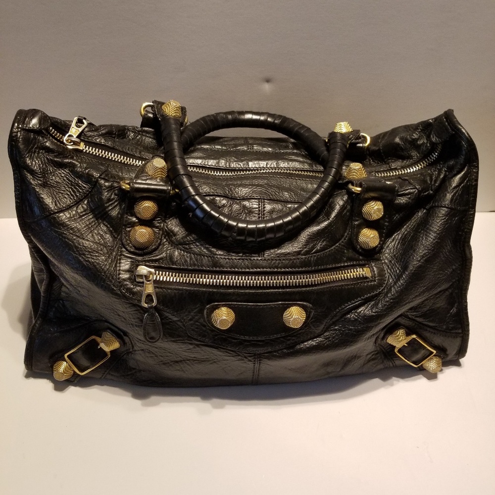 Balenciaga Black Satchel